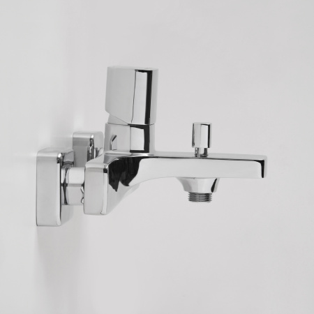 Смеситель для ванны с душем WasserKraft Naab 8601 хром